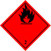 Знак - Класс 2: Легковоспламеняющиеся газы