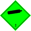 Знак - Класс 2: Невоспламеняющиеся, нетоксичные газы